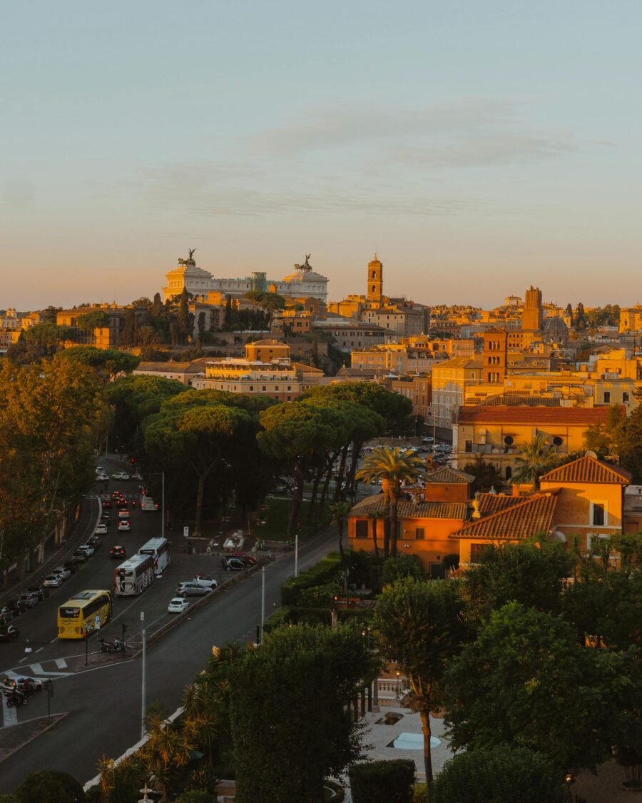 Vista dai tetti — servizio fotografico — Vela Arte